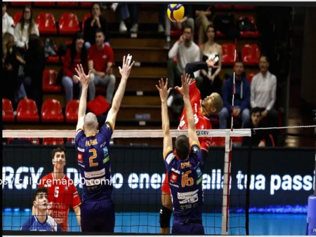 CEV Cup: Piacenza Victorious at Home Against Ljubljana in Thrilling Tie-Break