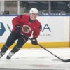 Blackhawks Top Prospect Anton Frondell Makes Highly Anticipated NHL Debut vs. Islanders