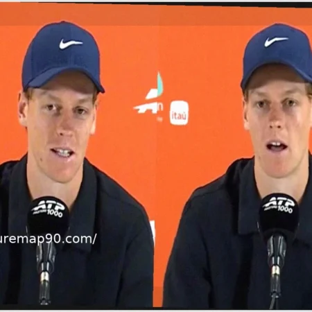 Jannik Sinner Rushes Press Conference to Watch Italy Match, Goes Viral