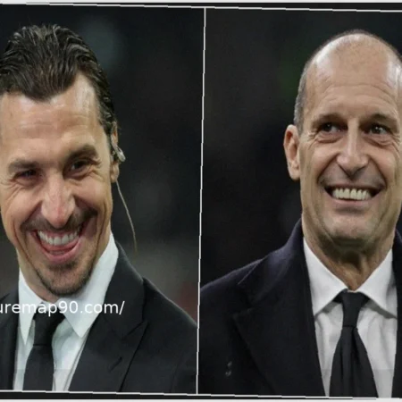 Ибрагимович хвалит Аллегри: “Он был великолепен еще когда тренировал меня…”