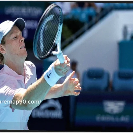 Sinner Dominates Moutet (6-1, 6-4) in Miami, Faces Michelsen in Round of 16 Tonight