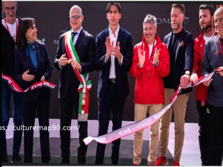 Rome Mayor Roberto Gualtieri Inaugurates Expo Village for 31st Acea Run Rome The Marathon