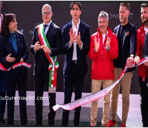 Rome Mayor Roberto Gualtieri Inaugurates Expo Village for 31st Acea Run Rome The Marathon