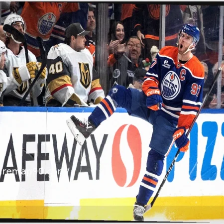 Edmonton Oilers Secure Overtime Victory Against Vegas Golden Knights as Connor McDavid Reaches Assist Milestone