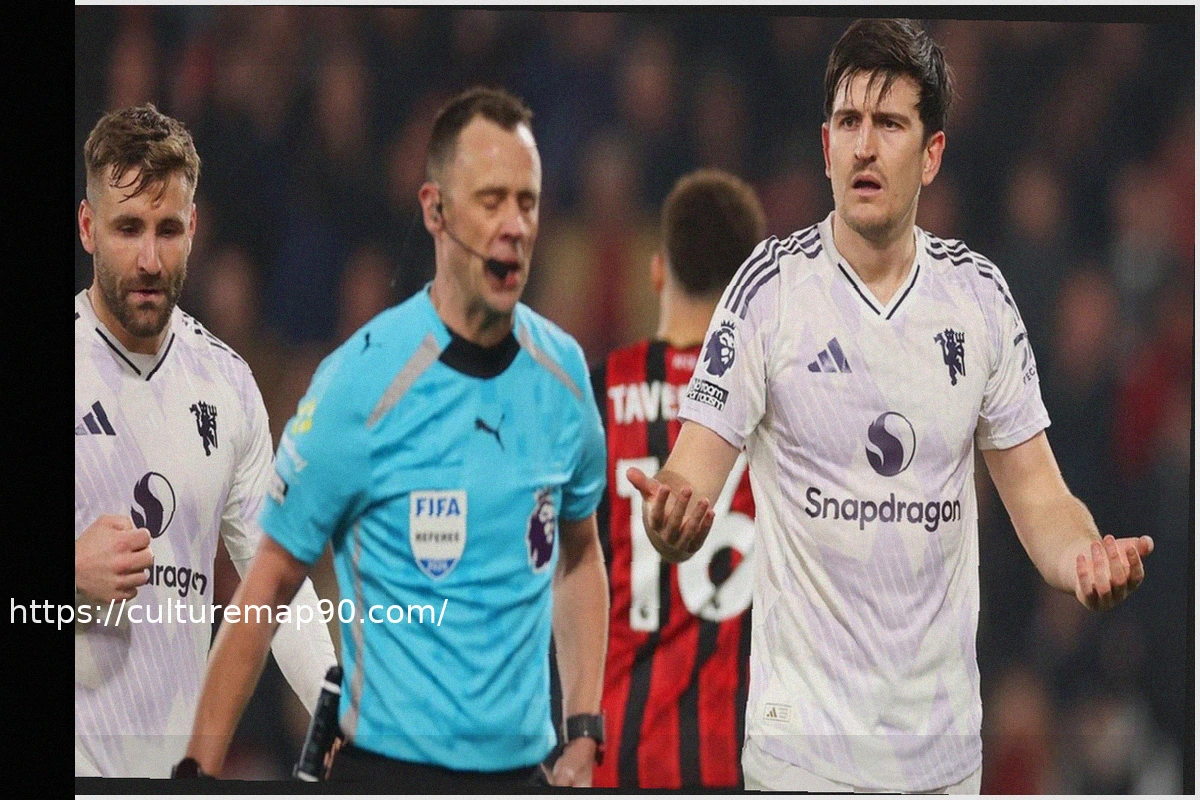 Preview Premier League: Manchester United Pegged Back Twice, Maguire Sent Off in Bournemouth Draw