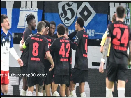 Kofane’s Late Strike Downs Hamburg, Bayer Leverkusen Reignites Champions League Hopes