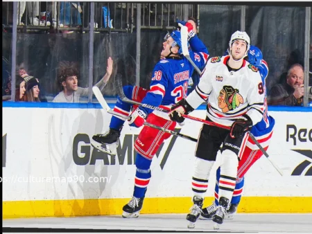 Адам Сикора Сияет После Первого Гола в НХЛ За «Нью-Йорк Рейнджерс»