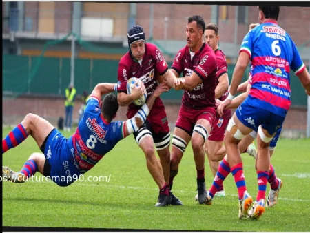 Valorugby Triumphs Over Rovigo in Serie A Elite Round 14 Sunday Showdown