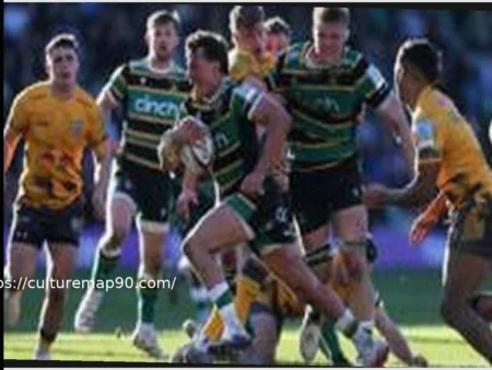 Northampton Saints Reclaim Premiership Summit After Gritty Win Over Newcastle Red Bulls