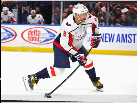 Ovechkin’s Hat Trick Propels Capitals to Dominant Win Over Mammoth
