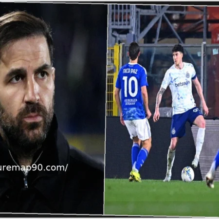 Fabregas Defends Bastoni After Booing Incident During Como-Inter Clash: ‘We Must Protect Him’