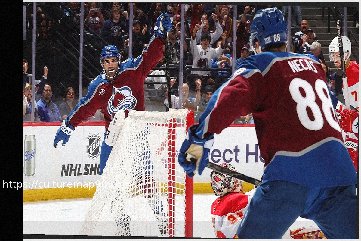 Preview Avalanche Erupt for Five Goals in First Period, Rout Flames
