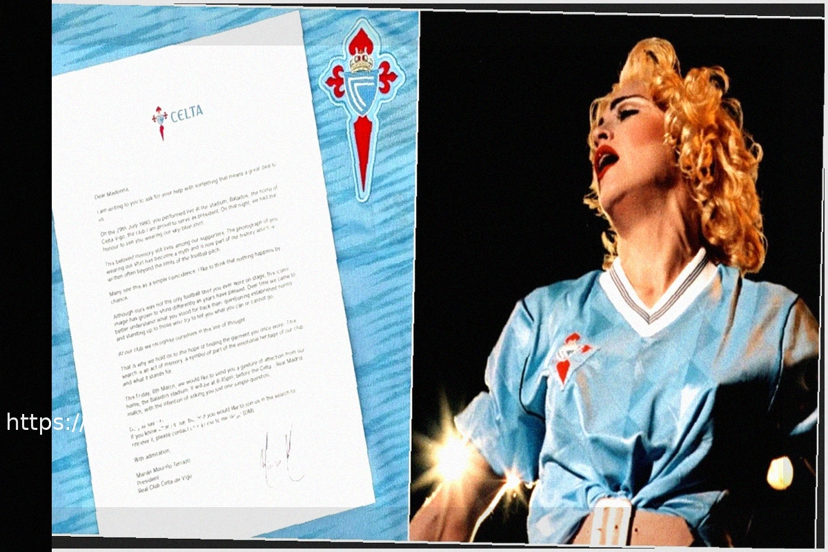 Preview Celta Vigo Reaches Out to Madonna with a Surprising Request