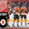 Live Updates: Flyers Lead Red Wings 3-0 After Two Periods
