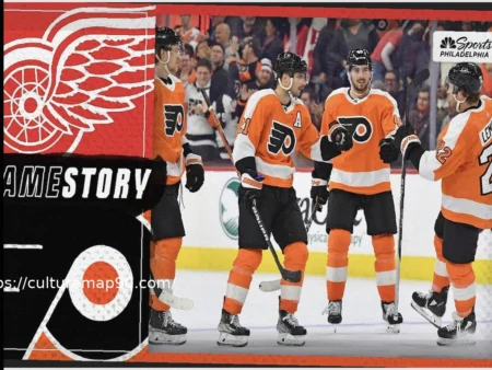 Live Updates: Flyers Lead Red Wings 3-0 After Two Periods
