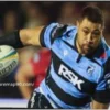 Taulupe Faletau Makes Highly Anticipated Return for Cardiff Against Bulls