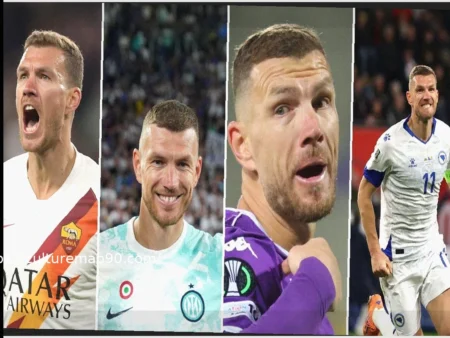 Edin Dzeko’s Extraordinary Days: Djokovic’s Compliments, Lessons for Teammates, and a Past Prophecy Fulfilled, as Sarajevo Celebrates.