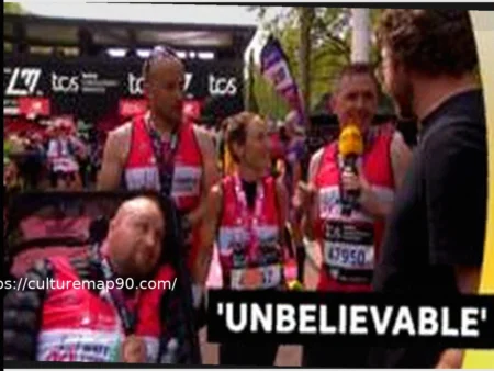 Hampson and Team Conquer London Marathon for Young Athletes