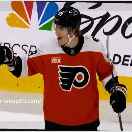 Oliver Bonk Scores First Career Goal in NHL Debut