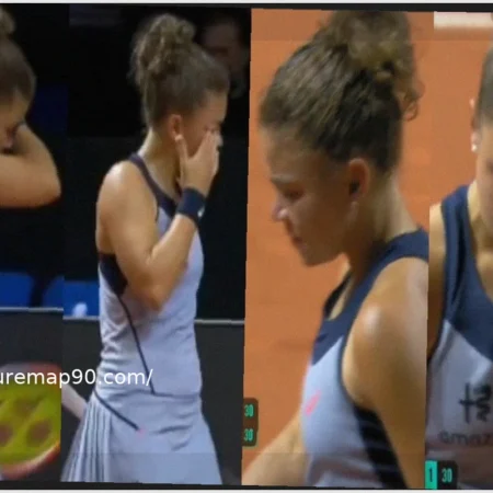 Jasmine Paolini Cries on Court: Unexpected Early Exit in Stuttgart, Turkish Player Sonmez Wins