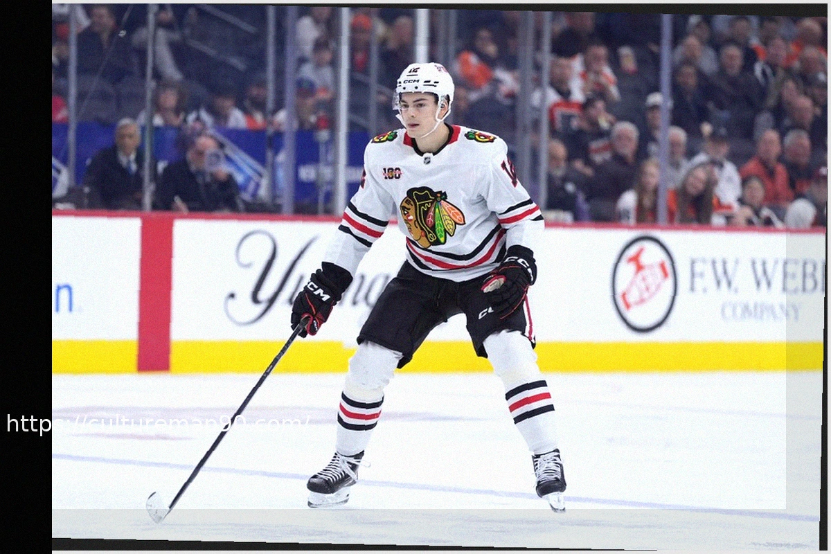 Preview Sacha Boisvert Nets First NHL Goal, Blackhawks End Skid with 4-2 Triumph
