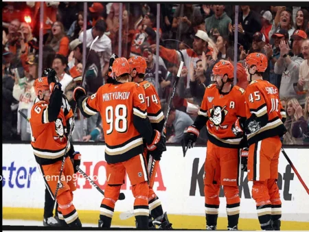 Обзор матча НХЛ: Анахайм Дакс 6 – Сан-Хосе Шаркс 1