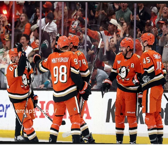 Обзор матча НХЛ: Анахайм Дакс 6 – Сан-Хосе Шаркс 1