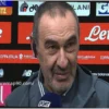Sarri Praises Motta: "Impressive Penalty Statistics. Lazio Deserved the Final"