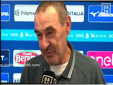Sarri praises Motta: "A top-level guy but must stay grounded". Then responds on Napoli