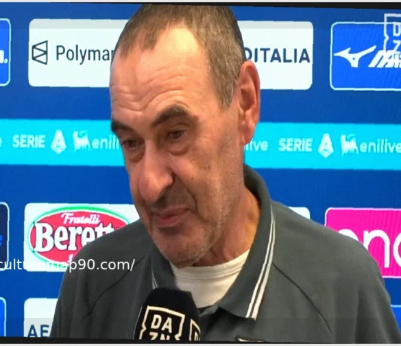 Sarri praises Motta: "A top-level guy but must stay grounded". Then responds on Napoli