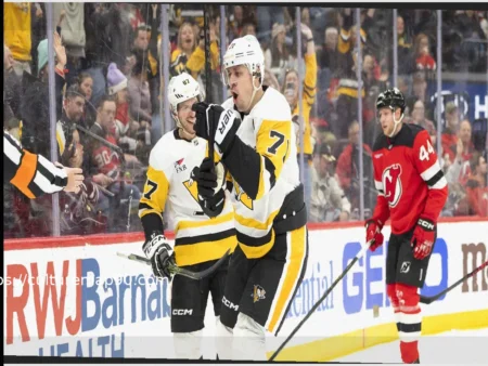 Пингвины обеспечили себе место в плей-офф впервые с 2022 года после победы над Девилс