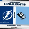 Lightning Prevail in Overtime, Mammoth Earn First NHL Playoff Win