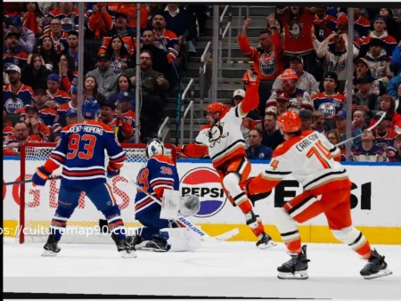 Ducks Edge Oilers 6-4 in High-Scoring Game 2