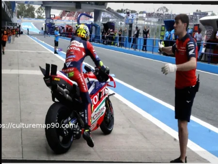 Di Giannantonio and Morbidelli Steal the Show in Moto GP Practice at Jerez; VR46 Team Dominates