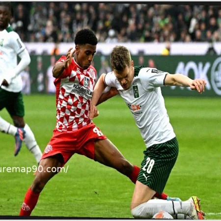 Gladbach упустил домашнюю победу над Майнц 05