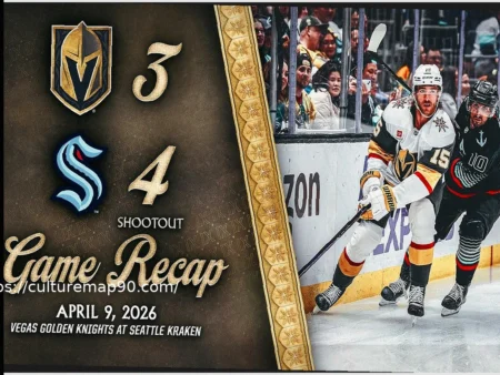 Seattle Kraken побеждают Vegas Golden Knights по буллитам 4:3
