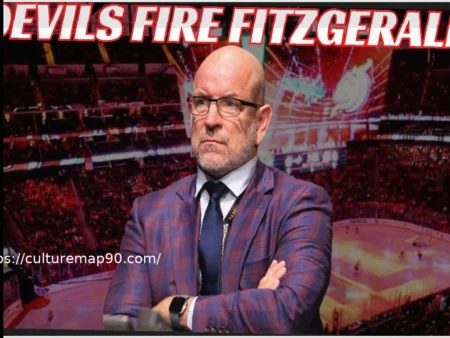New Jersey Devils Announce Major Management Change, Parting Ways with Tom Fitzgerald