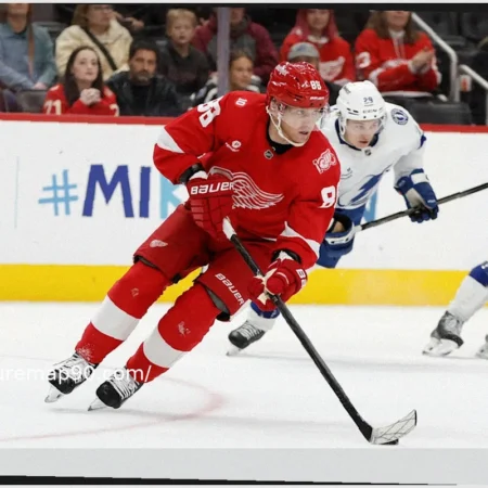 Red Wings vs. Rangers: Lineup Shakes Up as Faulk Sits, Sandin-Pellikka Steps In