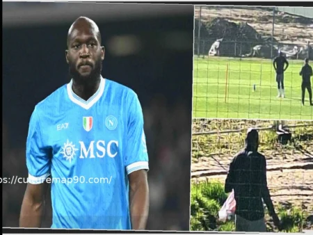 Romelu Lukaku Back on the Pitch: Training Photos Emerge from Belgium