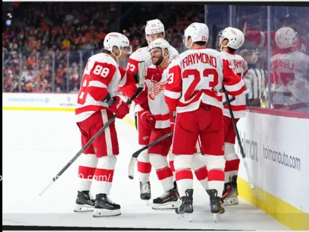 Red Wings Secure Crucial 4-2 Victory Over Flyers, Maintain Playoff Push