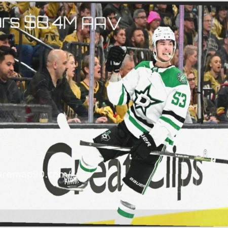 Wild vs. Stars: Даллас выходит вперед в серии благодаря голу Уайтта Джонстона в овертайме