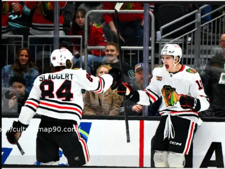 Sacha Boisvert Scores First Career NHL Goal, Securing Blackhawks’ Long-Awaited Win in Seattle