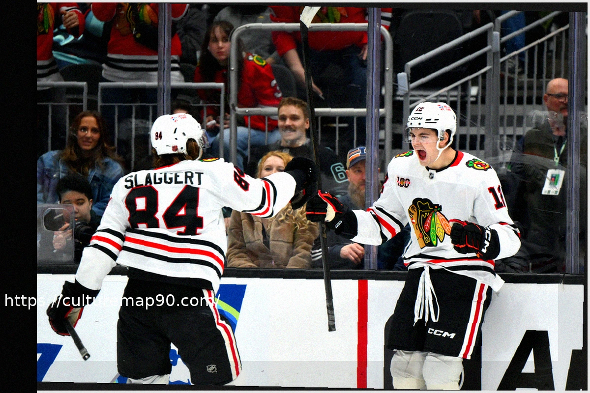 Preview Sacha Boisvert Scores First Career NHL Goal, Securing Blackhawks’ Long-Awaited Win in Seattle