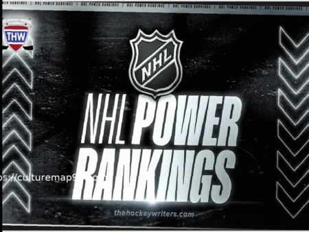 NHL Power Rankings Update: Top Five Shake-Up and Historical Insights for Rising Stars