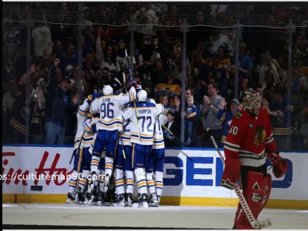 Sabres Clinch Atlantic Division Title in Dominant Victory Over Blackhawks