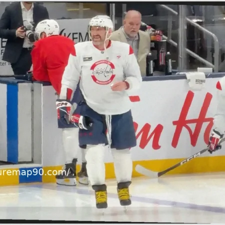 Овечкин на льду: “Кэпиталз” готовятся к матчу с “Блю Джекетс”