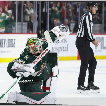 Will Jesper Wallstedt Play Monday After First NHL Playoff Win?