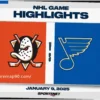 NHL Highlights: St. Louis Blues Dominate Anaheim Ducks 6-2
