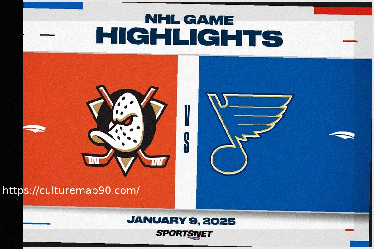 Preview NHL Highlights: St. Louis Blues Dominate Anaheim Ducks 6-2