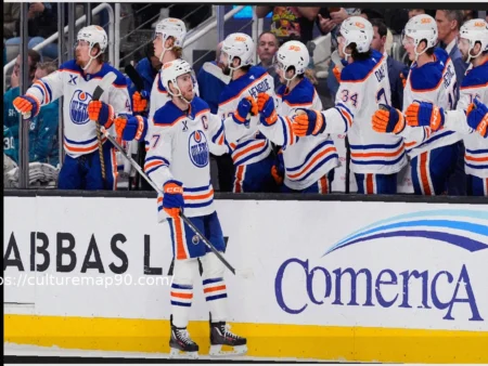 Connor McDavid’s Stellar Performance Propels Oilers to Strengthen Pacific Division Lead